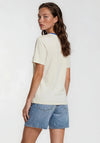 Barbara Lebek Embroidered Graphic T-Shirt, Beige