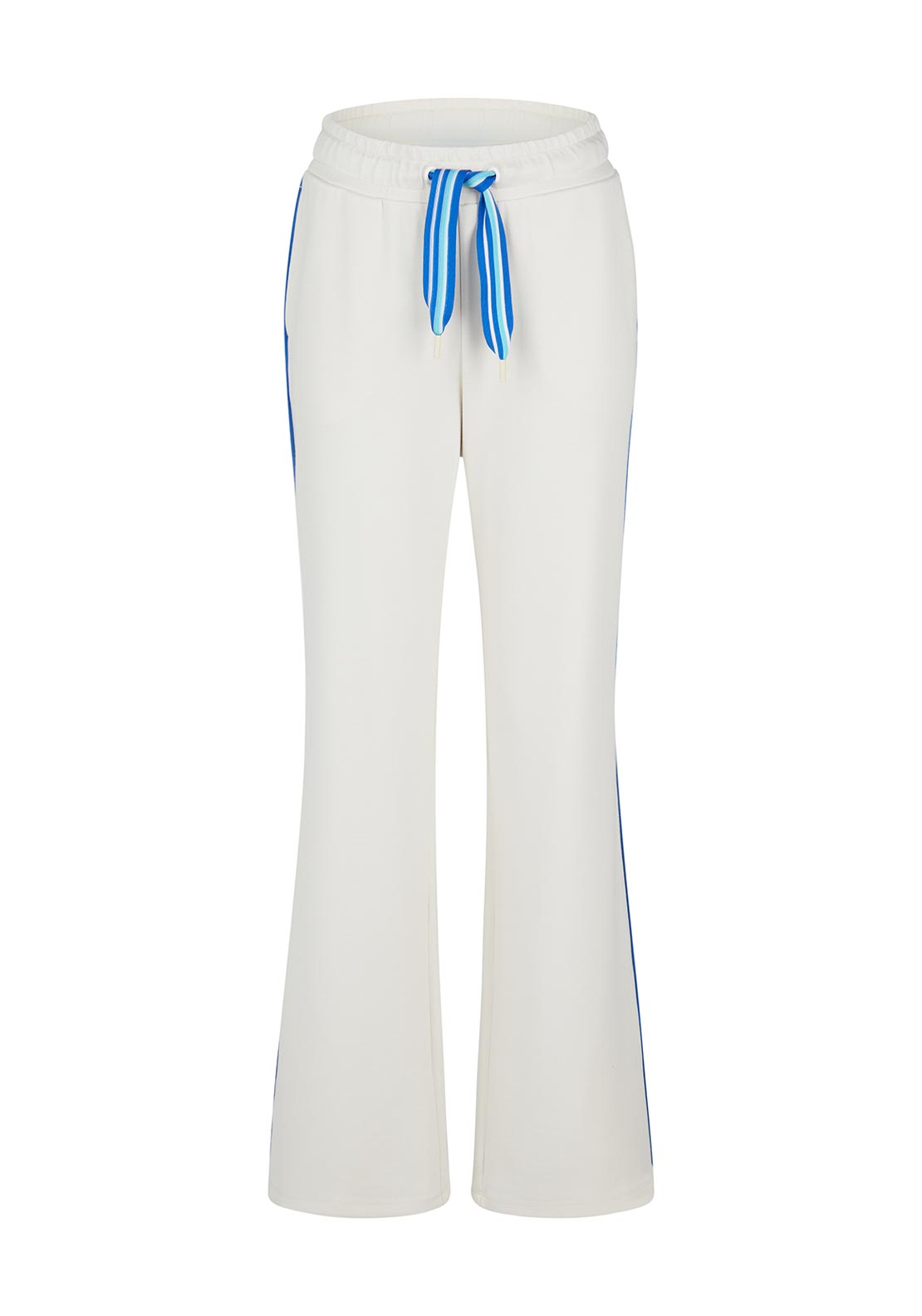 Barbara Lebek Wide Leg Joggers, Cream Multi