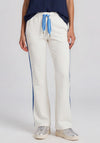 Barbara Lebek Wide Leg Joggers, Cream Multi