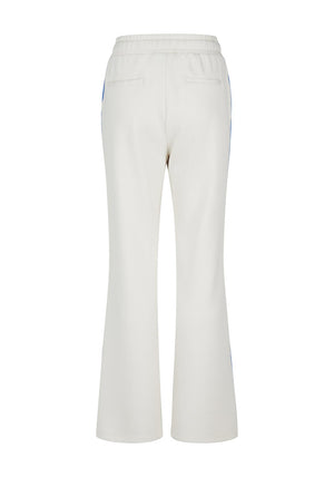 Barbara Lebek Wide Leg Joggers, Cream Multi