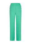 Barbara Lebek High Waisted Zip Pocket Trousers, Green