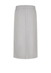 Barbara Jersey Tape Trim Pencil Skirt, Grey