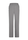 Barbara Lebek High Waisted Zip Pocket Trousers, Grey