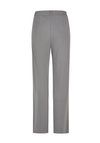 Barbara Lebek High Waisted Zip Pocket Trousers, Grey