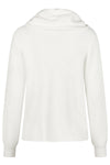 Barbara Lebek Fluffy Cosy Cowl Neck Jumper, White