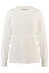 Barbara Lebek Fluffy Cosy Jumper, White