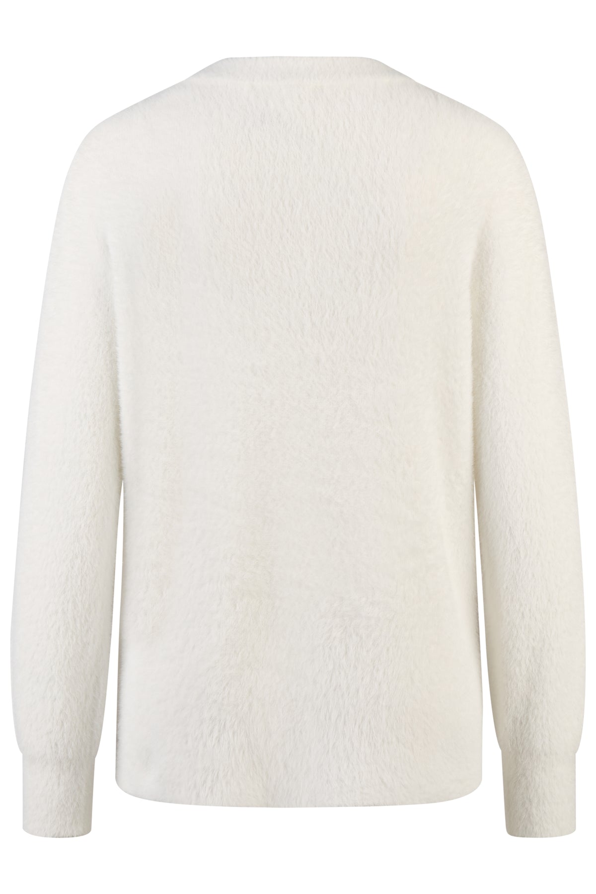 Barbara Lebek Fluffy Cosy Jumper, White