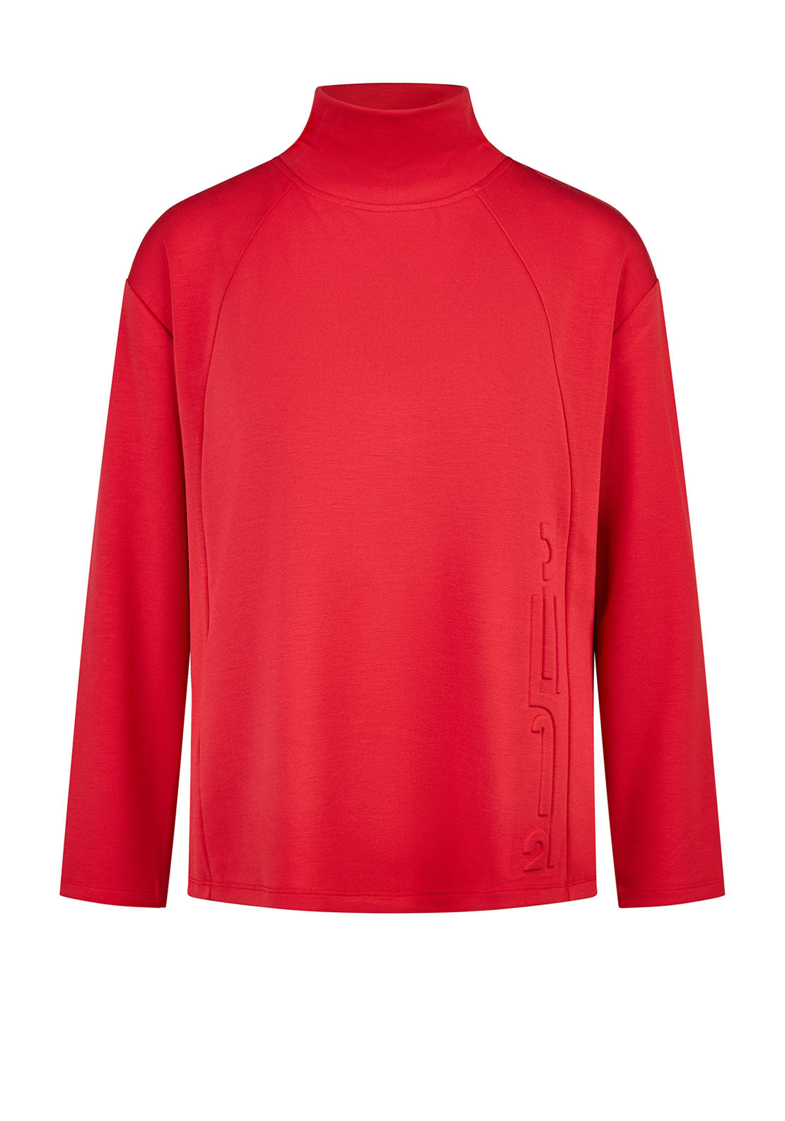 Barbara Lebek High Neck Sweatshirt, Red