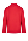 Barbara Lebek High Neck Sweatshirt, Red