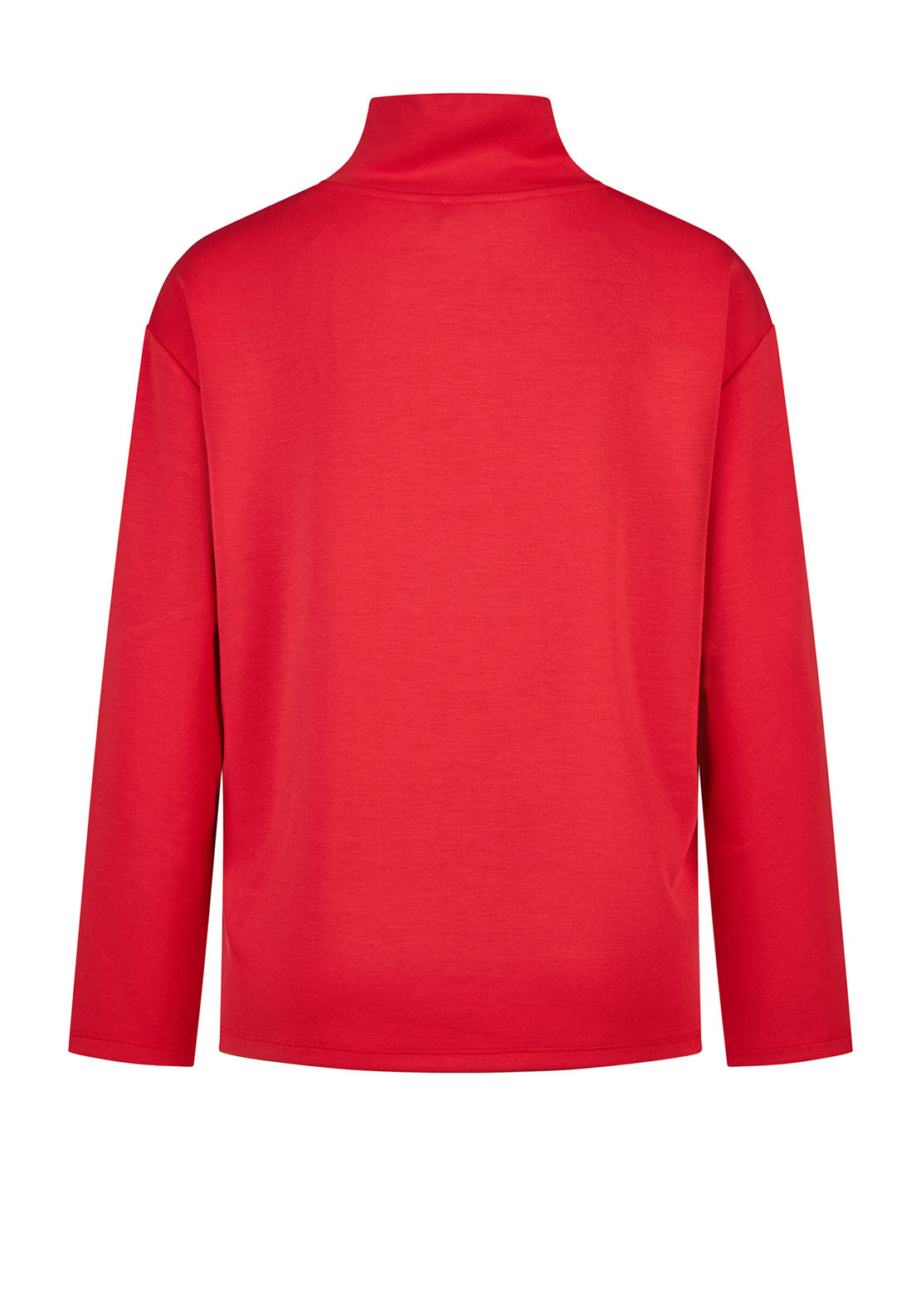 Barbara Lebek High Neck Sweatshirt, Red