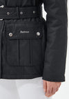 Barbour Womens Winter Wax Utility Short Jacket, Black