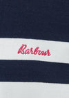 Barbour Womens Aster Striped Sweatshirt, Navy Stripe