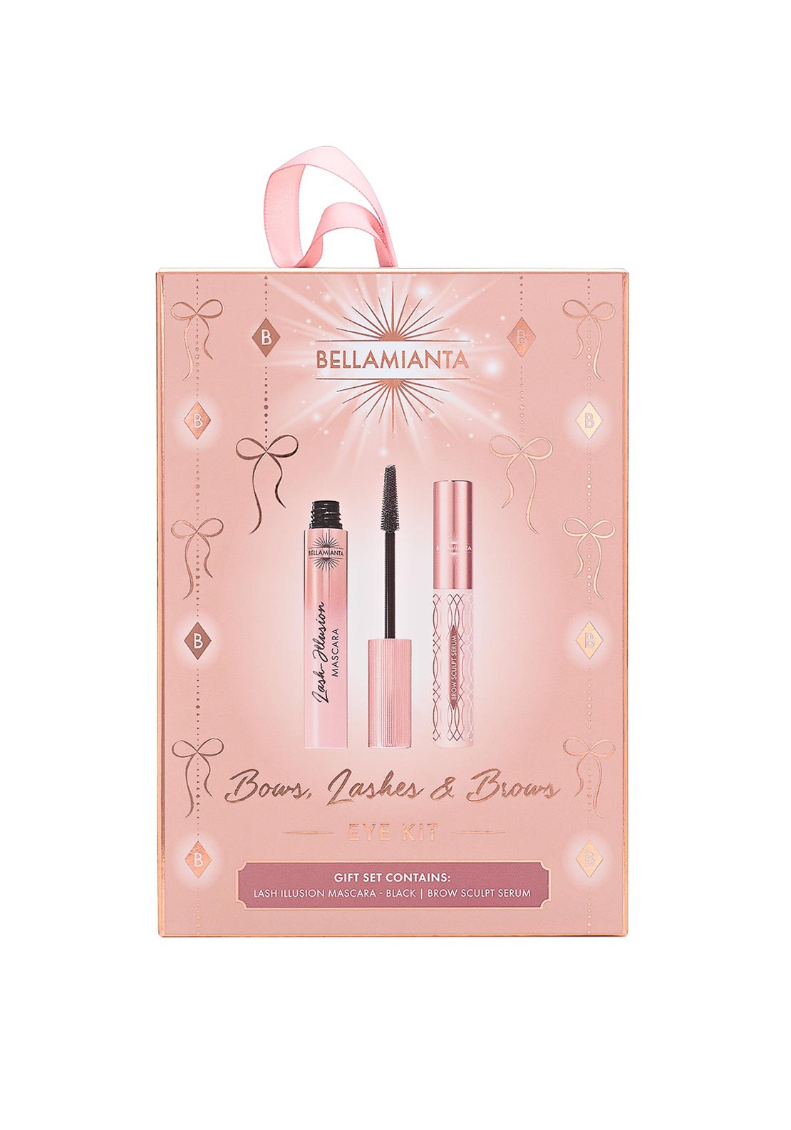 Bellamianta Bows Lashes & Brows Eye Kit
