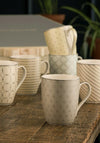 Belleek Living Geometric Pastles Set of 6 Mugs