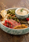 Belleek Living Winter Spruce Chip and Dip Set