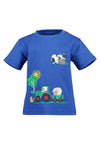 Blue Seven Baby Boy Farm Short Sleeve Tee, Blue