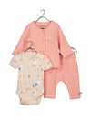 Blue Seven Baby Girl 3 Piece Tracksuit, Pink