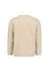 Blue Seven Mini Boy Dino Long Sleeve Sweater, Cream