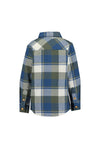 Blue Seven Mini Boy Long Sleeve Check Shirt, Blue