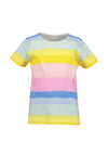 Blue Seven Girl Ombre Short Sleeve Tee, Multi