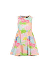 Blue Seven Girl Floral Print Dress, Multi