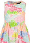 Blue Seven Girl Floral Print Dress, Multi