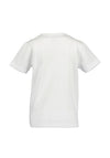 Blue Seven Boy Working Machine Short Sleeve Tee, White
