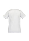 Blue Seven Boy Glow In The Dark Football Tee, White