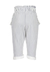 Blue Seven Baby Girl Stripe Pant, White