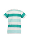 Blue Seven Baby Boy Stay Wild Stripe Tee, White Multi