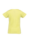 Blue Seven Girl Enjoy Ice Cream Tee, Yellow