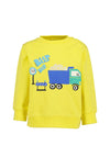 Blue Seven Baby Boy Lorry Long Sleeve Sweater, Yellow