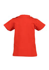 Blue Seven Baby Boy Tractor Print Short Sleeve Tee, Red