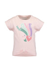 Blue Seven Girl Love Short Sleeve Tee, Pink
