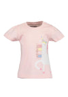 Blue Seven Baby Girl Unicorn Short Sleeve Tee, Pink