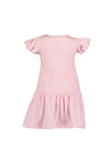 Blue Seven Baby Girl Frill Sleeve Dress, Pink