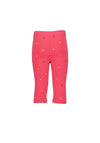 Blue Seven Girl Print Capri Legging, Pink