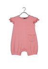 Blue Seven Baby Girl Frill Sleeve Romper, Pink