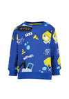 Blue Seven Baby Boy Lorry Long Sleeve Sweater, Blue