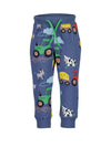 Blue Seven Baby Boy Farm Print Jogger, Blue