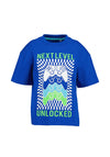Blue Seven Boy Next Level Oversized Tee, Blue