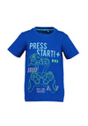 Blue Seven Boy Gaming Glow In The Dark Tee, Blue