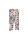 Blue Seven Girl Floral Capri Legging, Multi