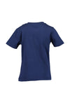 Blue Seven Boy Make The World Short Sleeve Tee, Navy
