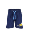 Blue Seven Boy Digger Print Short, Navy