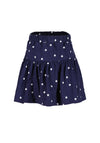 Blue Seven Baby Girl Floral Skort, Navy