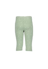 Blue Seven Girl Dot Print Capri Legging, Green