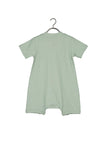 Blue Seven Baby Boy Short Sleeve Romper, Green