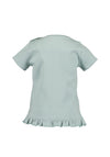 Blue Seven Baby Girl Floral Frill Hem Tee, Mint