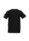 Blue Seven Boy Glow In The Dark Football Tee, Black